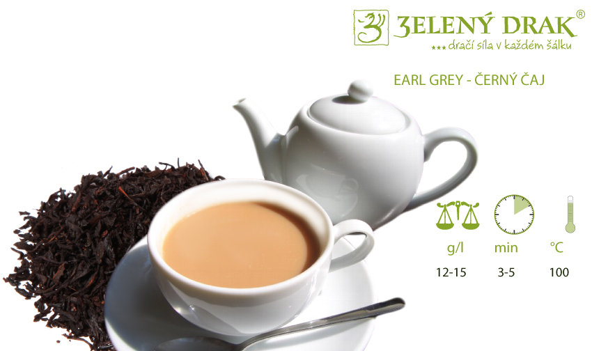 EARL GREY - černý čaj - příprava