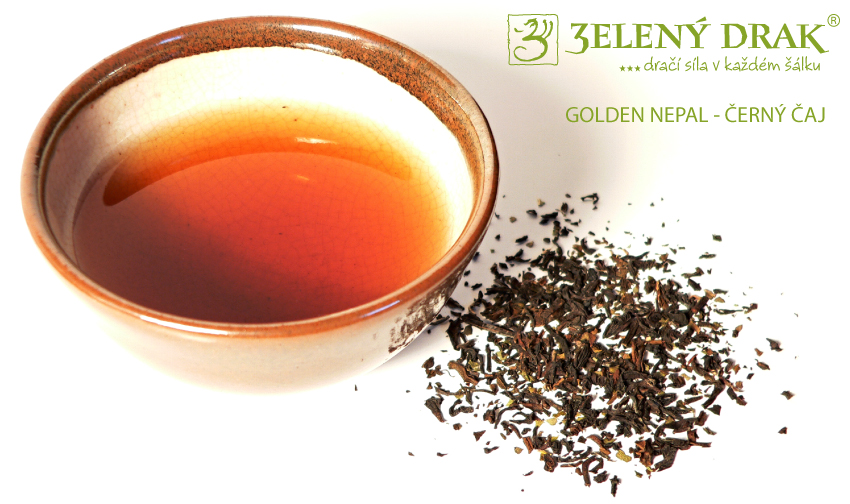 GOLDEN NEPAL - černý čaj - nálev