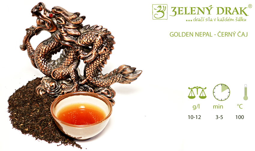 GOLDEN NEPAL - černý čaj - příprava