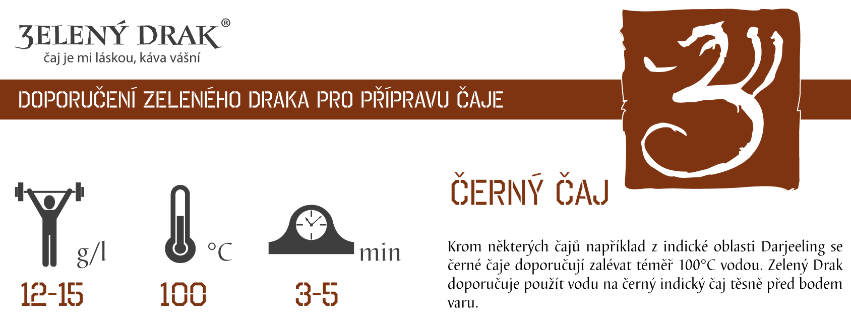 Prodej černého čaje. Příprava černého čaje od Zelený Drak čaj a káva