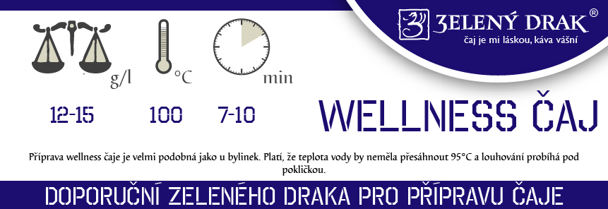 Prodej wellness čajů. Příprava čaje od Zelený Drak čaj a káva
