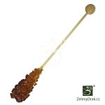 KANDYSOVÝ CUKR NA DŘÍVKU - HNĚDÝ