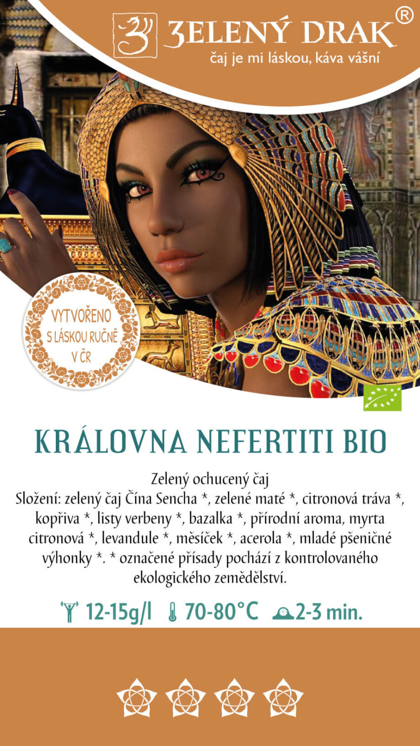 KRÁLOVNA NEFERTITI BIO • 82016 1 • sypaný čaj