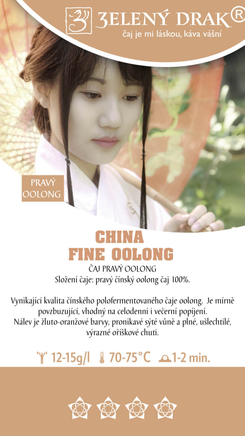 CHINA FINE OOLONG • oolong čaj • sypaný čaj