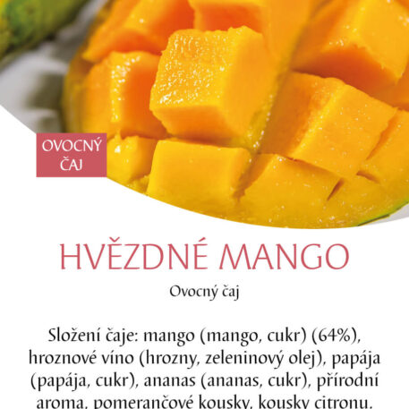 Produkty • hvezdne mango • sypaný čaj