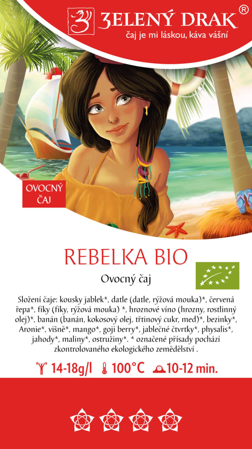 REBELKA BIO - ovocný čaj • rebelka • sypaný čaj