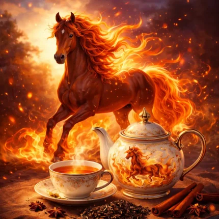 Ohnivý kůň wellness čaj | Zelený Drak.cz