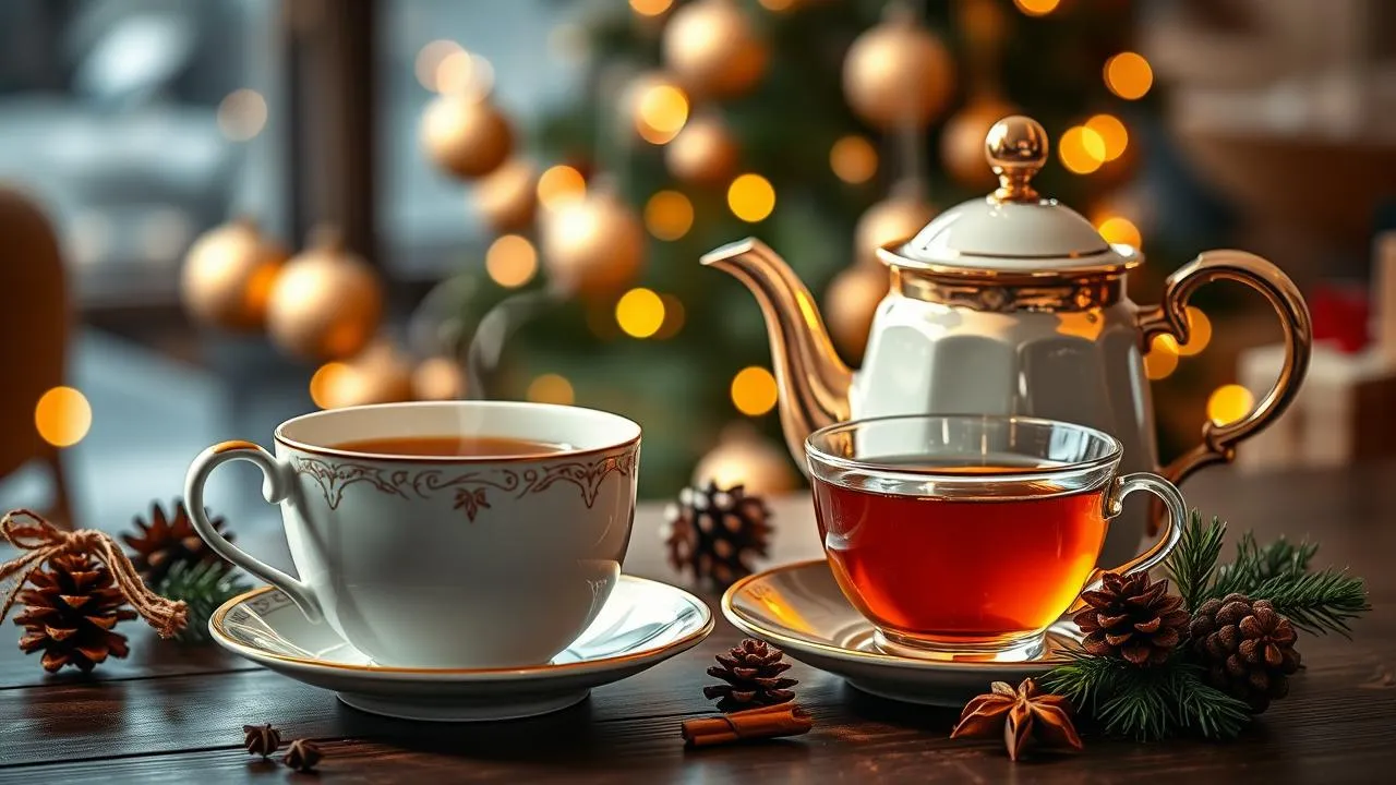 vánoční čaj