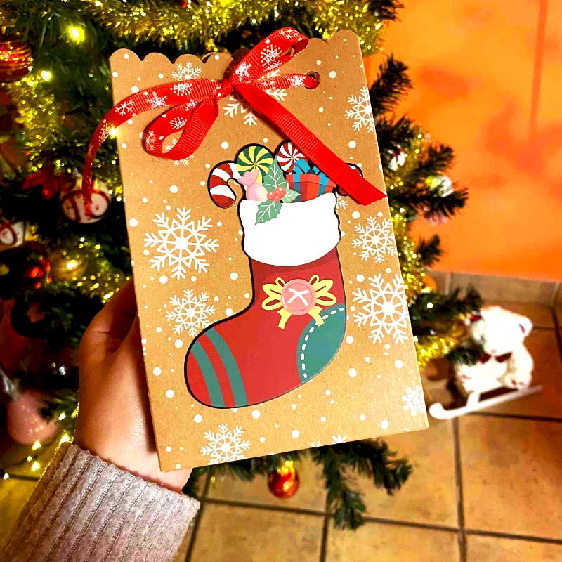 ponožka Vánoční balíček s čajem - Ponožka - Obrázek 1