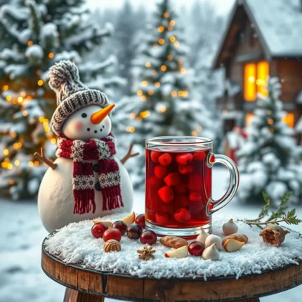 vánoční čaj creme brulle