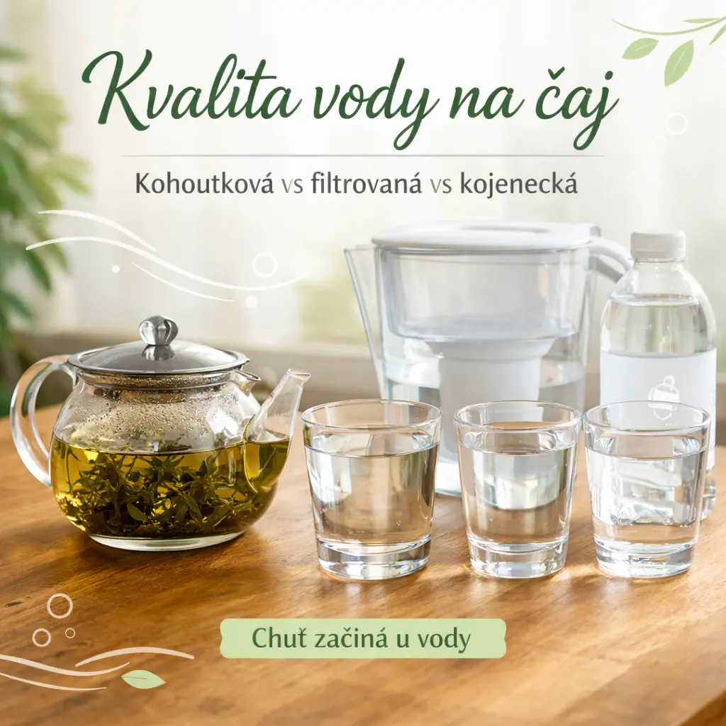 Chuť čaje začíná u vody -ZelenýDrak.cz