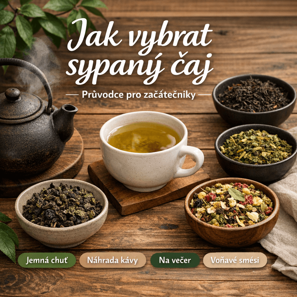 Jak vybrat sypaný čaj pro začátečníky (jednoduše a bez chyb)