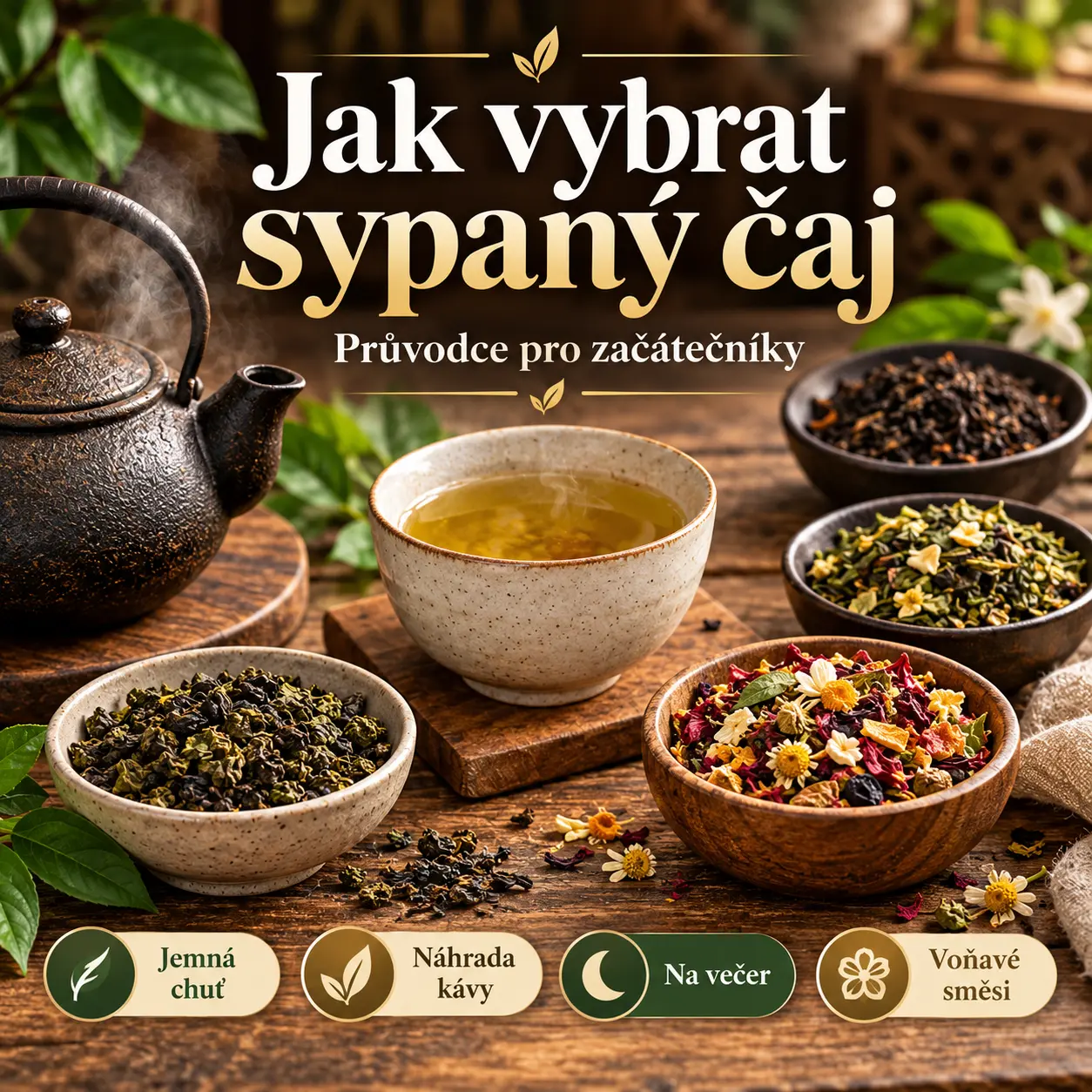 Jak vybrat sypaný čaj