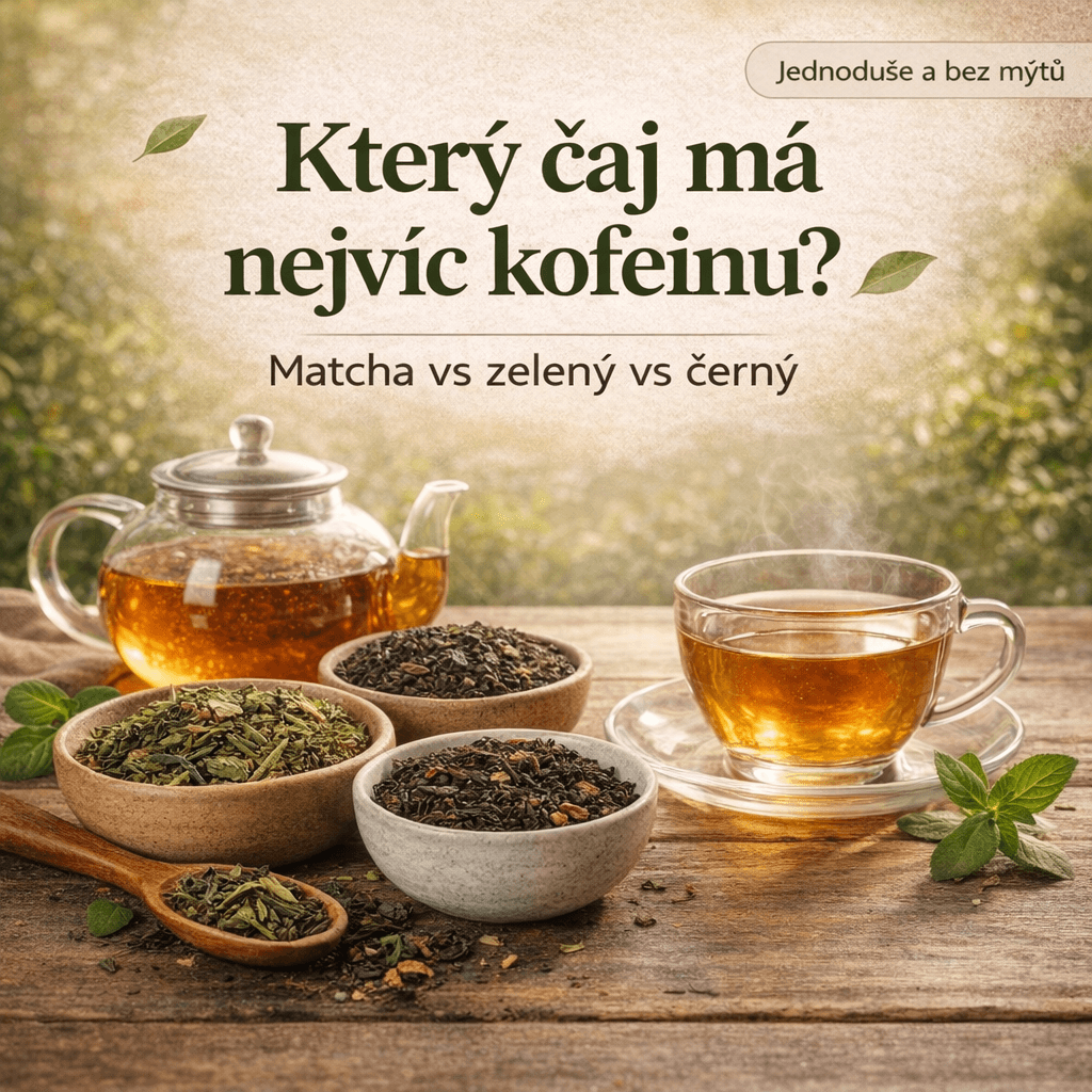 Který čaj má nejvíc kofeinu?