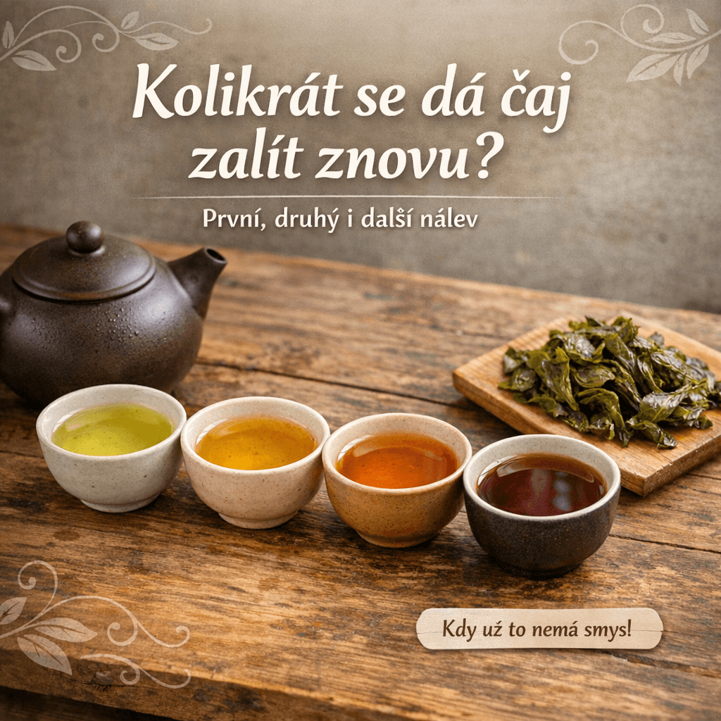 kolikrát se dá čaj zalít