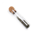 ČAJOVÉ SÍTKO SKLENĚNÉ S KORKOVÝM UZÁVĚREM (3 × 15 CM)