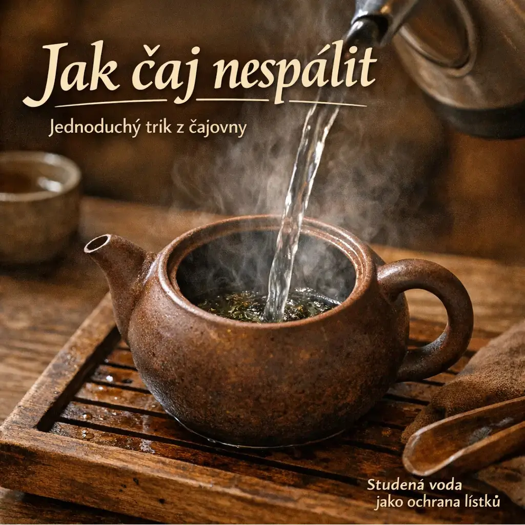 Jak nespálit čaj | ZelenýDrak.cz