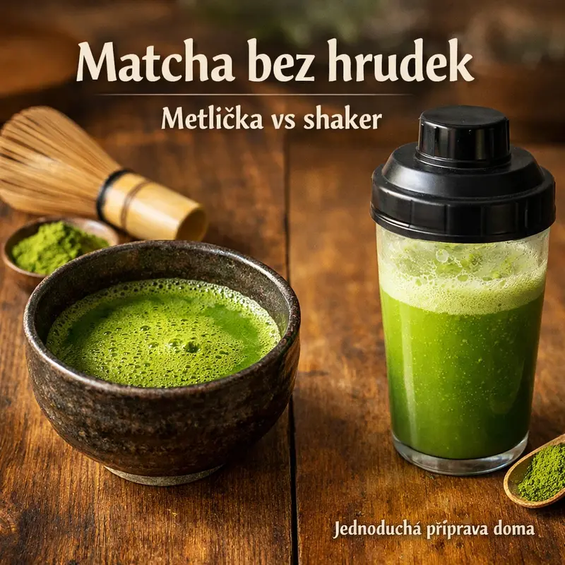 Matcha bez hrudek | Zelený čaj