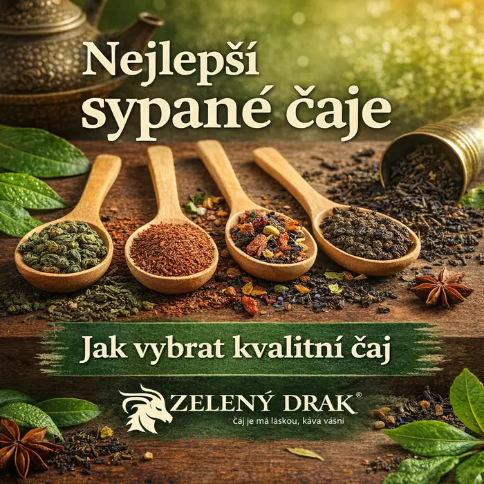 Nejlepší sypané čaje | ZelenýDrak.cz